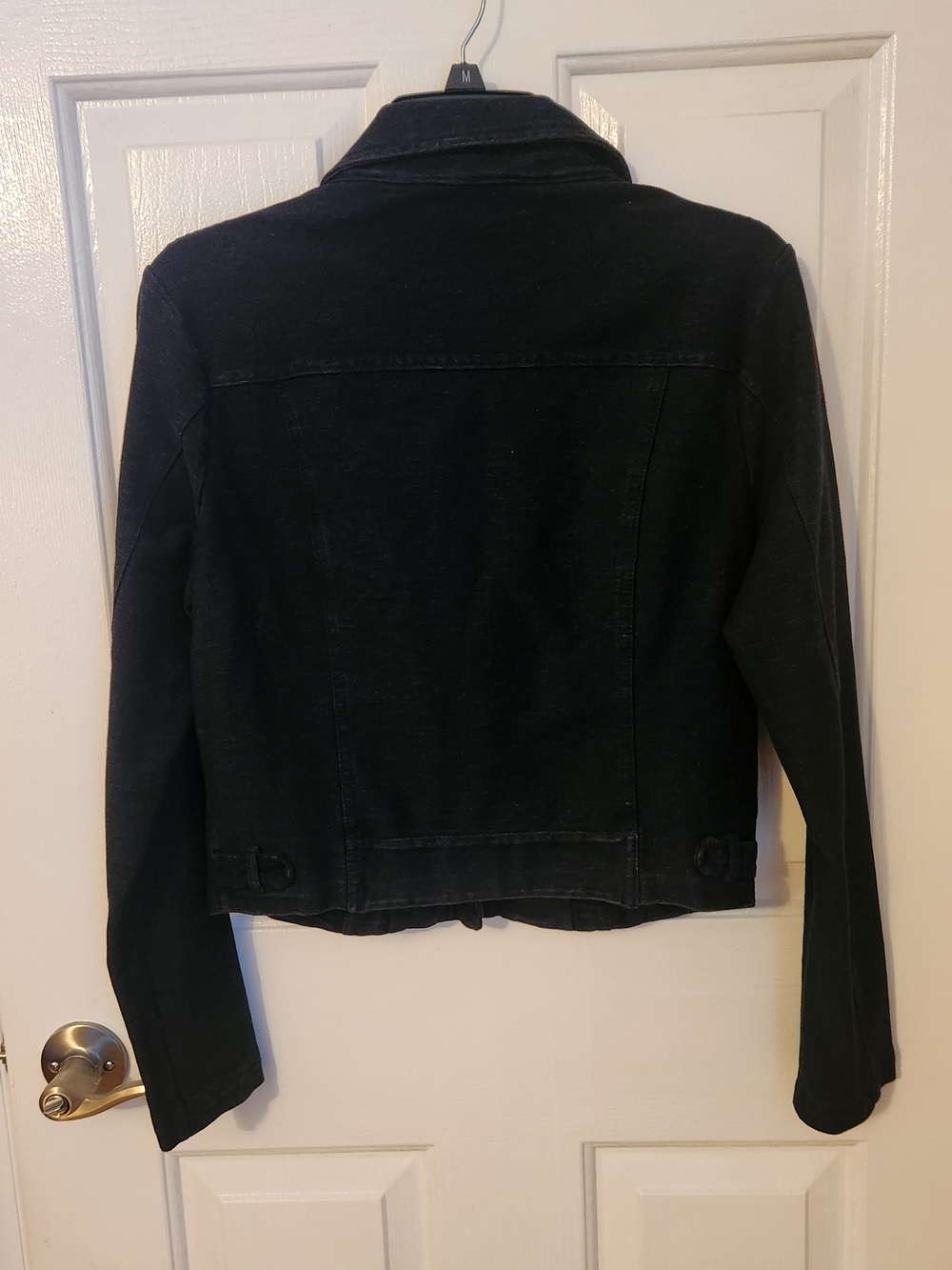 Nic+Zoe Women's Black Asymmetrical Zip Jacket - Picture 9 of 11